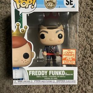 Freddy Funko as Number 5 Umbrella Academy Camp Fundays SDCC